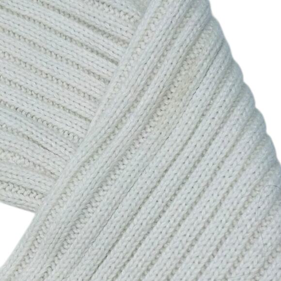 NWT Jones New York Cream Faux Fur Open-Front Cardigan Sweater Ribbed Knit Sz XL - Picture 11 of 11